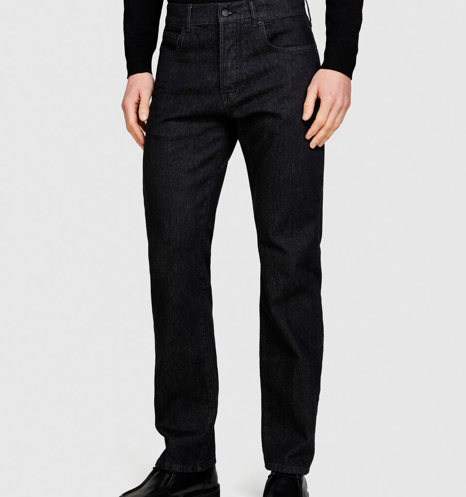 San Francisco regular fit jeans - men's regular fit jeans - Black | Sisley image number 4